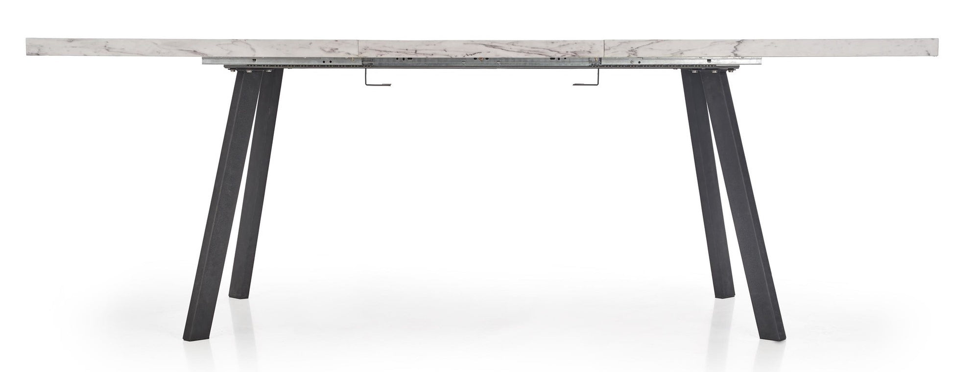 Kitchen Table East Tel Aviv | size: Length: 90cm, Width: 220cm, Height: 76cm | color: White/Marble/Black | image: 5 | variant: 1006828
