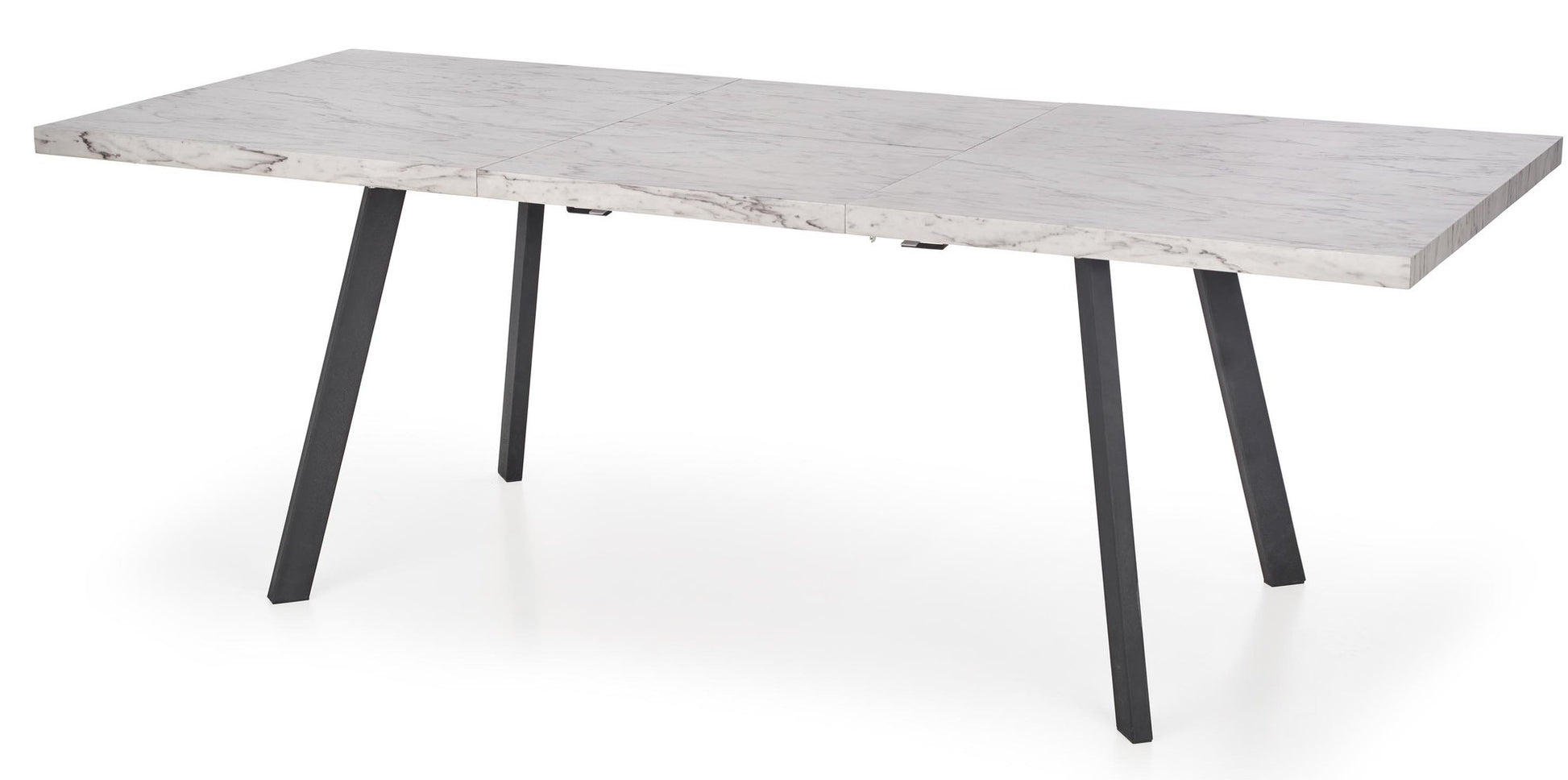 Kitchen Table East Tel Aviv | size: Length: 90cm, Width: 220cm, Height: 76cm | color: White/Marble/Black | image: 6 | variant: 1006828