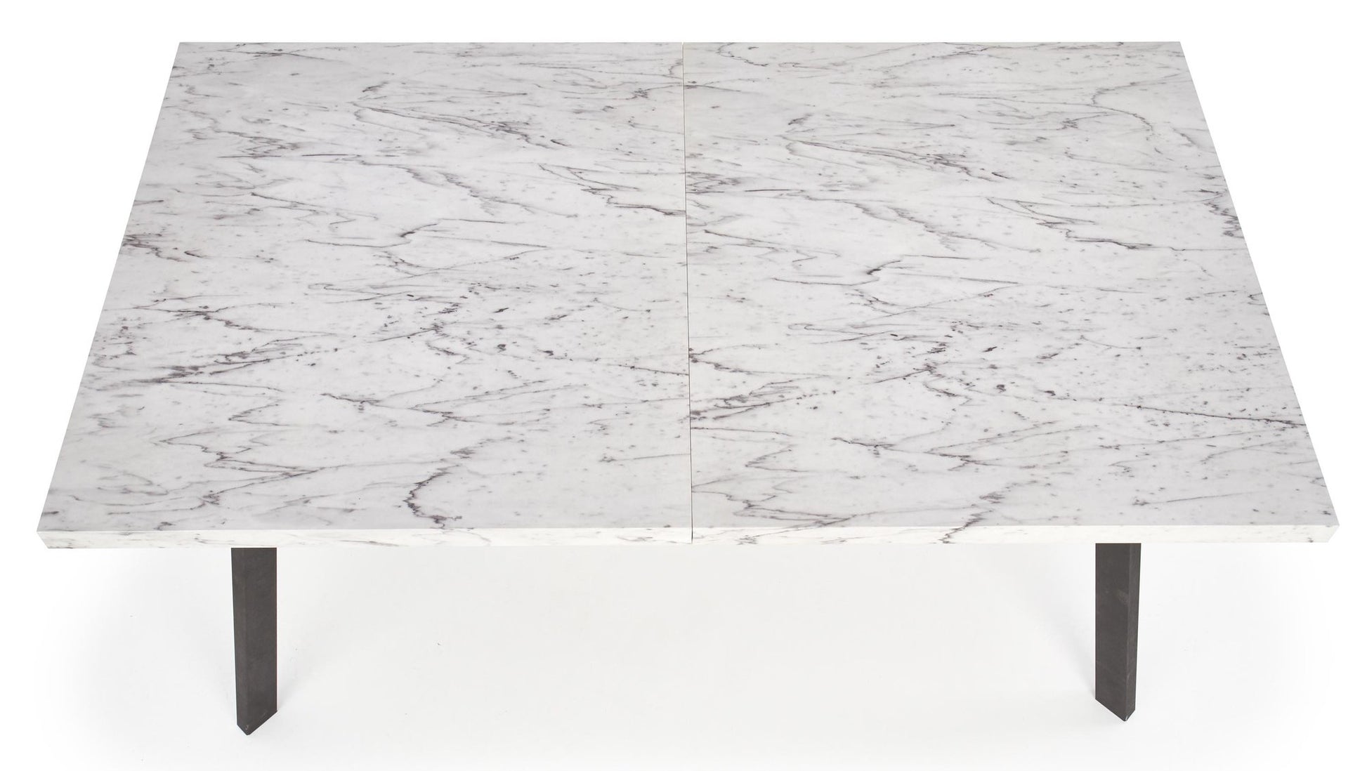 Kitchen Table East Tel Aviv | size: Length: 90cm, Width: 220cm, Height: 76cm | color: White/Marble/Black | image: 8 | variant: 1006828