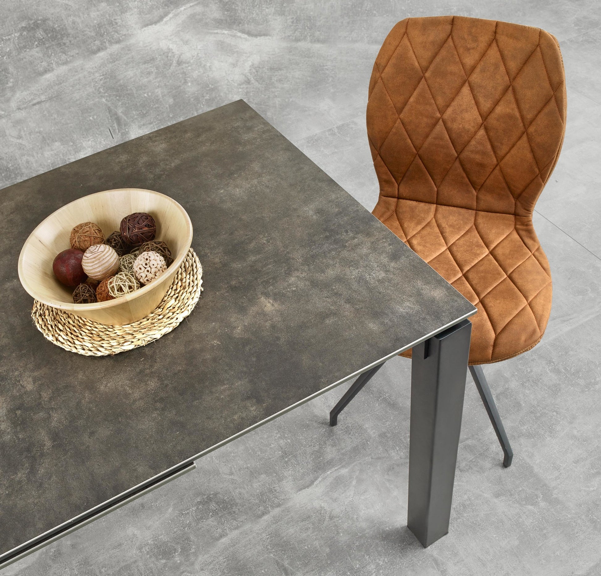 Kitchen Table East Vadodara | size: Length: 85cm, Width: 180cm, Height: 76cm | color: Gray | image: 4 | variant: 1006876