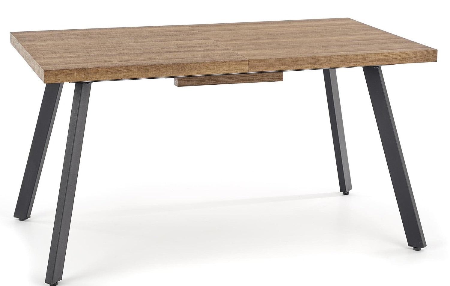 Kitchen Table East Woodbridge | size: Length: 85cm, Width: 220cm, Height: 76cm | color: Black/Walnut | image: 2 | variant: 1006821