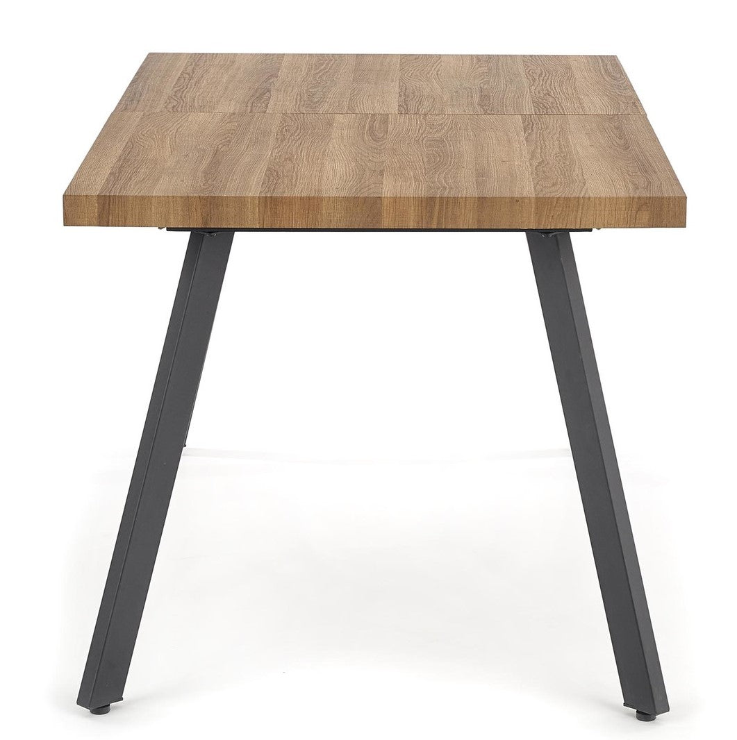 Kitchen Table East Woodbridge | size: Length: 85cm, Width: 220cm, Height: 76cm | color: Black/Walnut | image: 5 | variant: 1006821