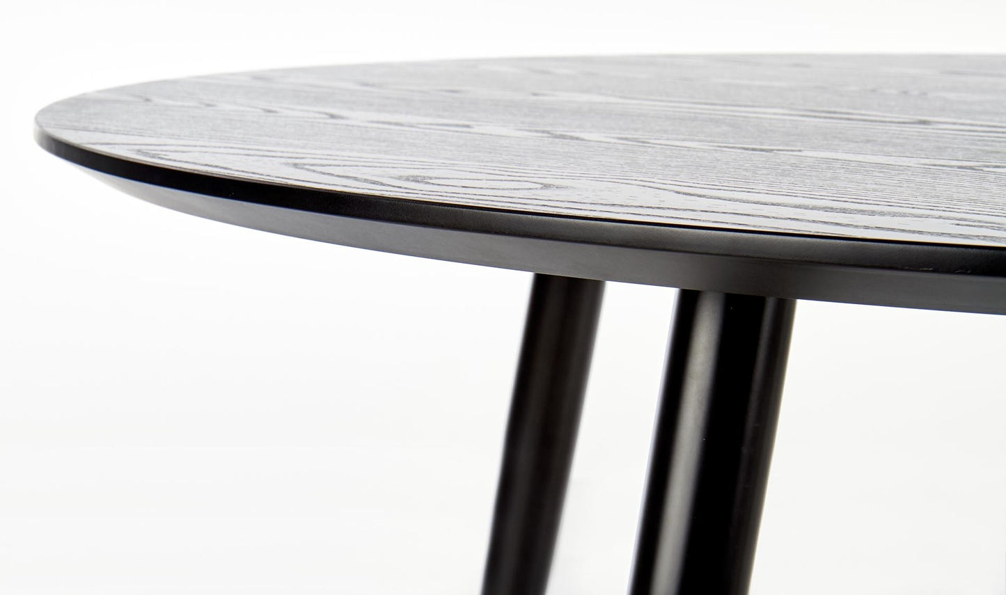 Kitchen Table Embos | size: Length: 120cm, Width: 120cm, Height: 75cm, Diameter: 120cm | color: Black/Gold | image: 5 | variant: 1011230