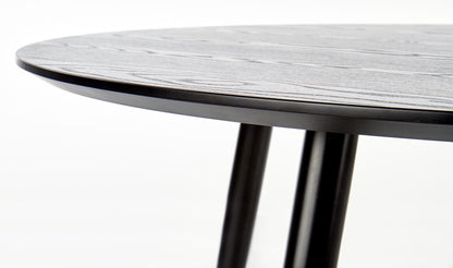 Kitchen Table Embos | size: Length: 120cm, Width: 120cm, Height: 75cm, Diameter: 120cm | color: Black/Gold | image: 5 | variant: 1011230