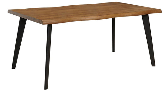Kitchen Table Epsom | size: Length: 90cm, Width: 160cm, Height: 77cm | color: Brown | image: 0 | variant: 1006485
