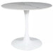 Kitchen Table Espero | size: Length: 80cm, Width: 80cm, Height: 75cm, Diameter: 80cm | color: White | image: 0 | variant: 1006604