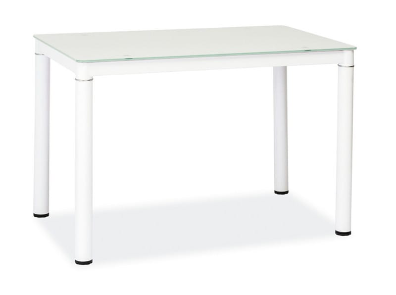Kitchen Table Galant 1 | size: Length: 70cm, Width: 110cm, Height: 75cm | color: White | image: 1 | variant: 1006580