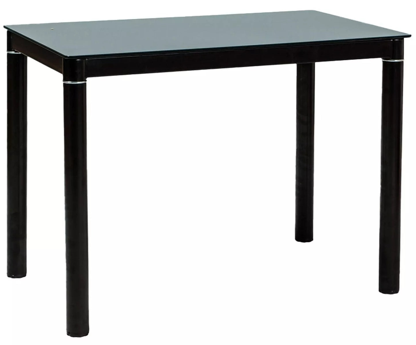 Kitchen Table Galant | size: Length: 60cm, Width: 100cm, Height: 75cm | color: Black | image: 0 | variant: 1006572