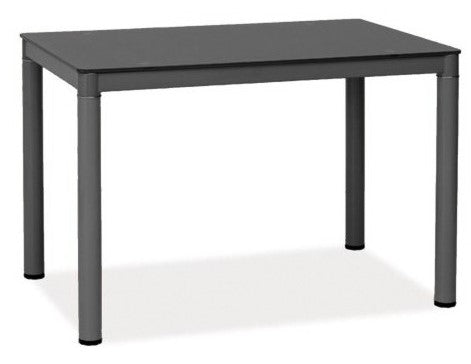 Kitchen Table Galant | size: Length: 60cm, Width: 100cm, Height: 75cm | color: Gray | image: 1 | variant: 1006571