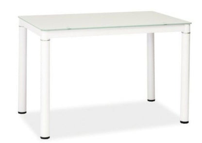 Kitchen Table Galant | size: Length: 60cm, Width: 100cm, Height: 75cm | color: White | image: 1 | variant: 1006573