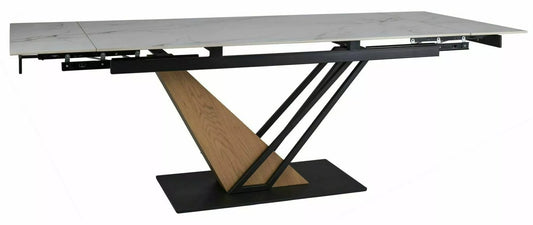 Kitchen Table Genesis | size: Length: 90cm, Width: 220cm, Height: 75cm | color: White | image: 0 | variant: 1006606