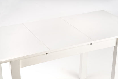 Kitchen Table Gino | size: Length: 60cm, Width: 135cm, Height: 75cm | color: White | image: 6 | variant: 1006367