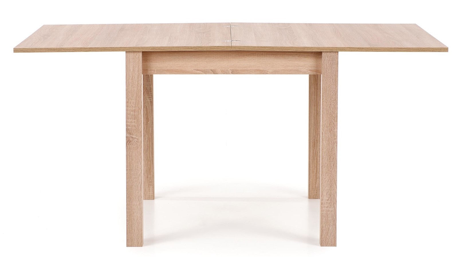 Kitchen Table Gracjan | size: Length: 80cm, Width: 160cm, Height: 76cm | color: Oak | image: 5 | variant: 1006371