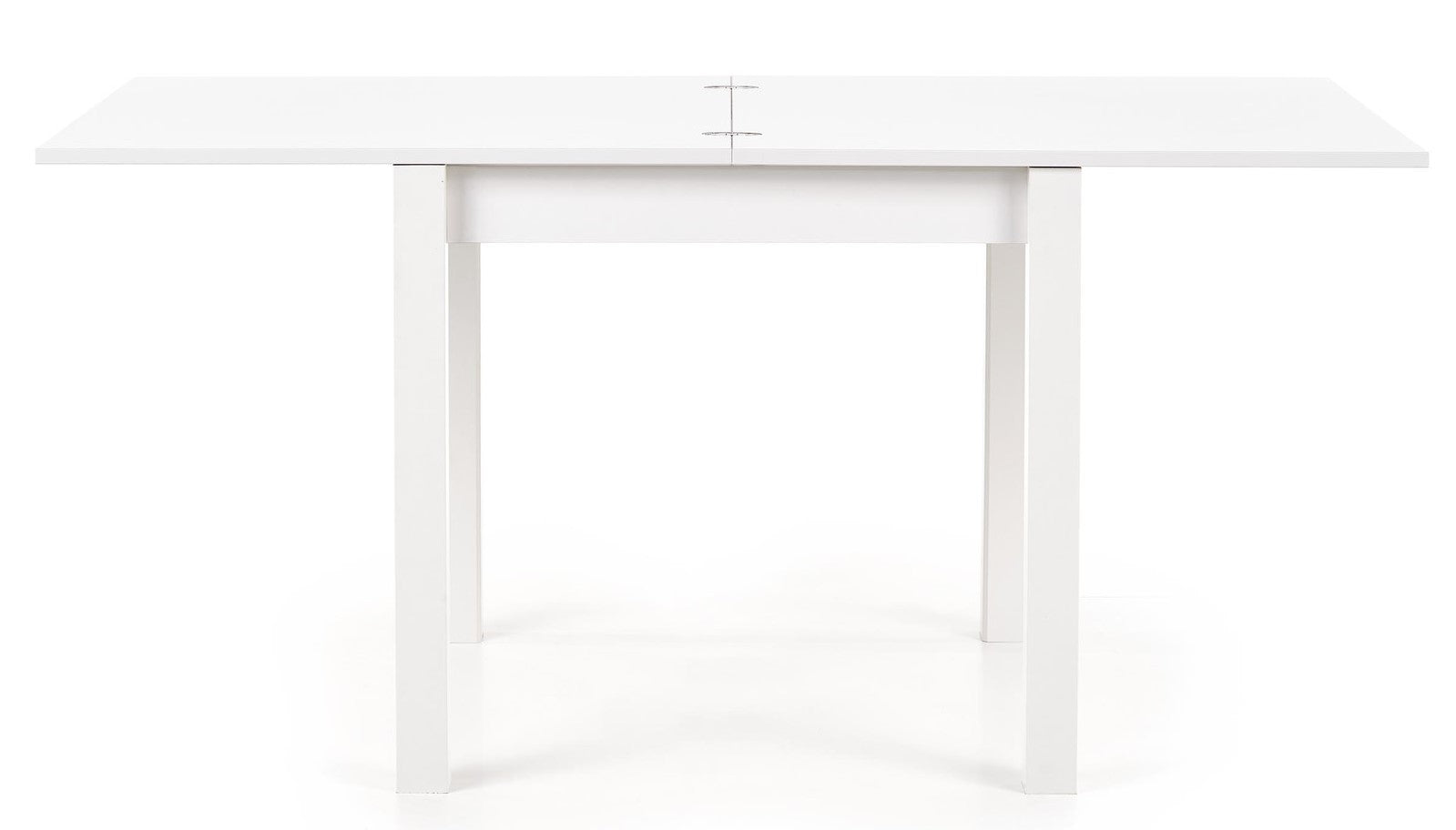 Kitchen Table Gracjan | size: Length: 80cm, Width: 160cm, Height: 76cm | color: White | image: 4 | variant: 1006372