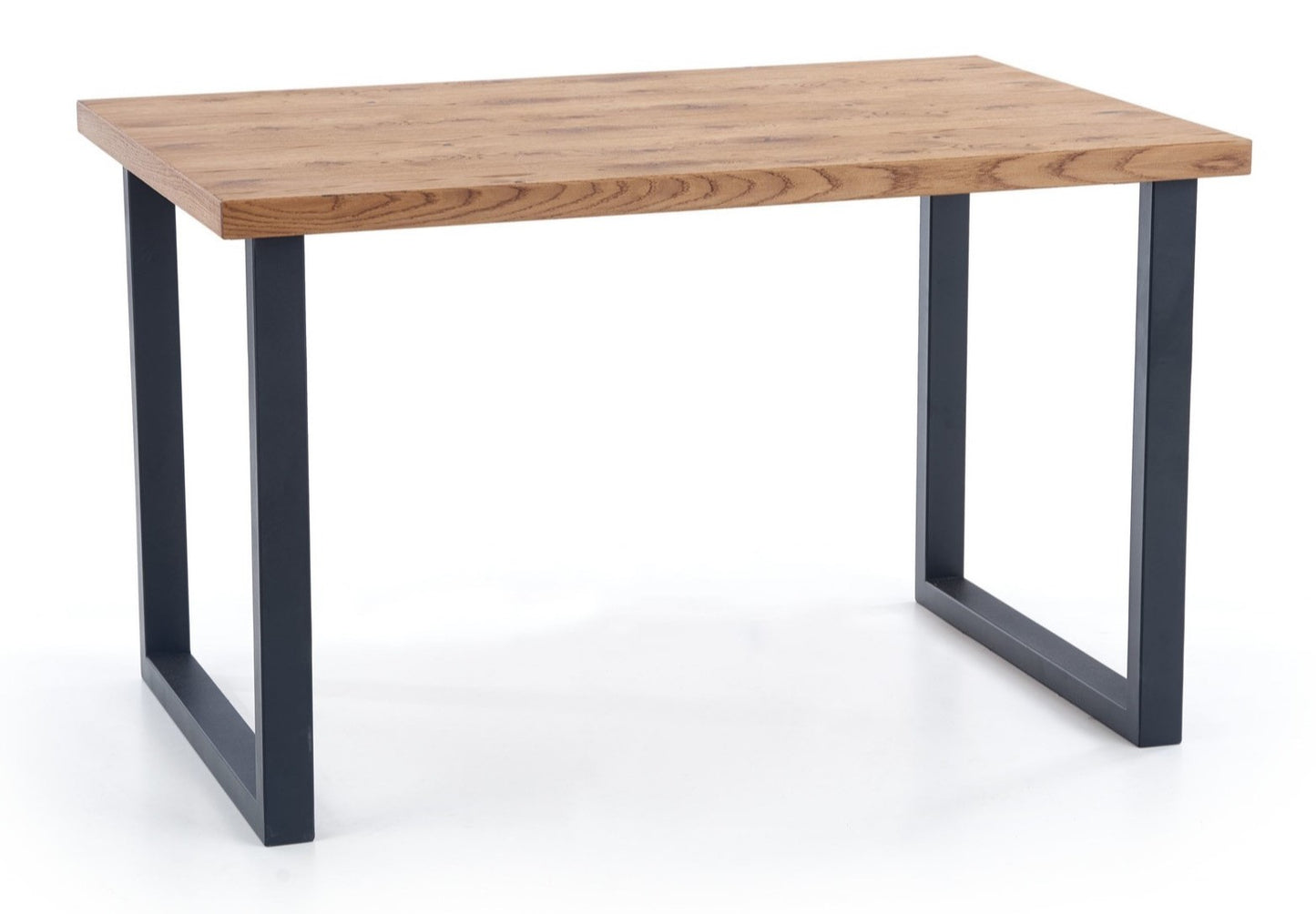 Kitchen Table Horus | size: Length: 80cm, Width: 206cm, Height: 76cm | color: Black/Oak | image: 1 | variant: 1011275