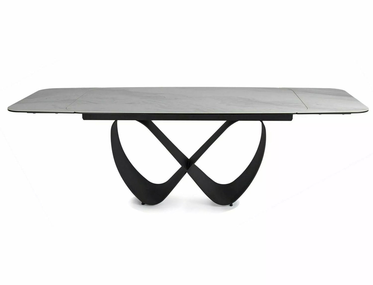 Kitchen Table Infinity | size: Length: 95cm, Width: 240cm, Height: 76cm | color: White | image: 2 | variant: 1006613
