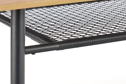 Kitchen Table Jackson | size: Length: 90cm, Width: 160cm, Height: 77cm | color: Black/Oak | image: 7 | variant: 1011998