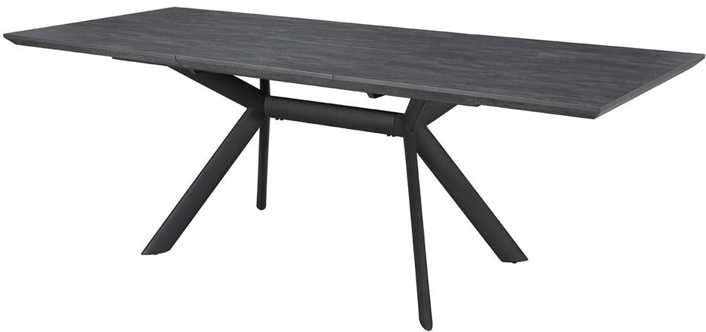 Kitchen Table Kristiansand | size: Length: 90cm, Width: 220cm, Height: 76cm | color: Black | image: 2 | variant: 1006013
