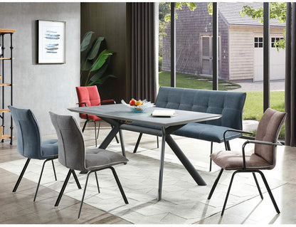 Kitchen Table Kristiansand | size: Length: 90cm, Width: 220cm, Height: 76cm | color: Black | image: 4 | variant: 1006013