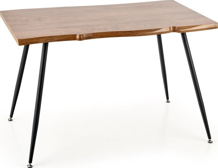 Kitchen Table Larson 1 | size: Length: 80cm, Width: 120cm, Height: 77cm | color: Oak | image: 1 | variant: 1011209