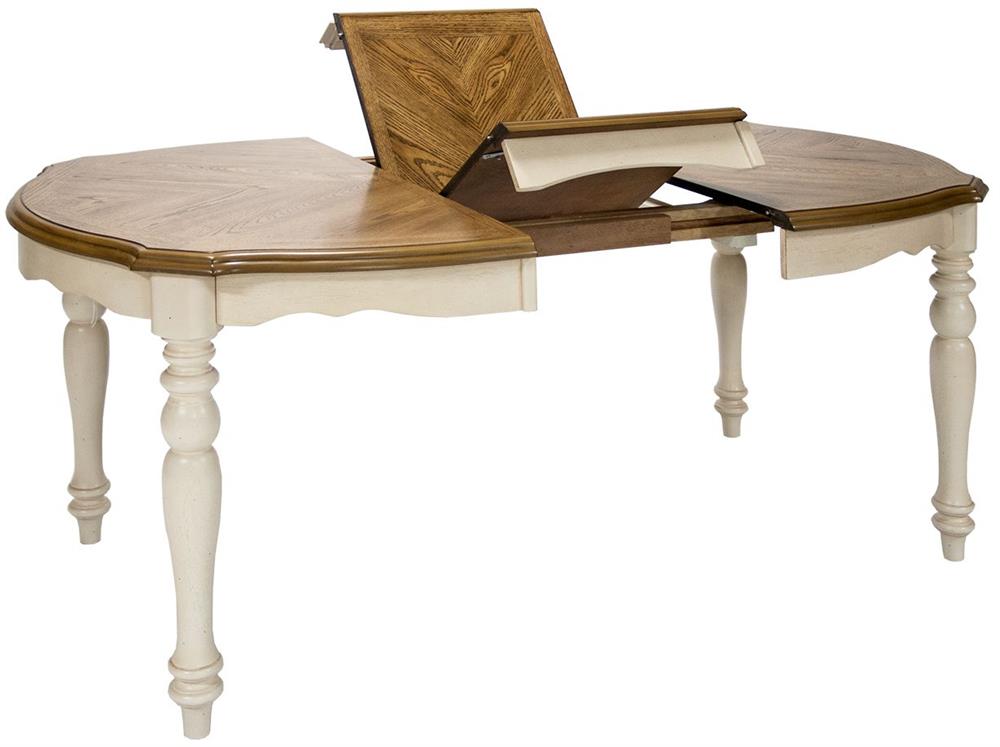 Kitchen Table Lily | size: Length: 106.5cm, Width: 182cm, Height: 76cm | color: Oak | image: 2 | variant: 1017620