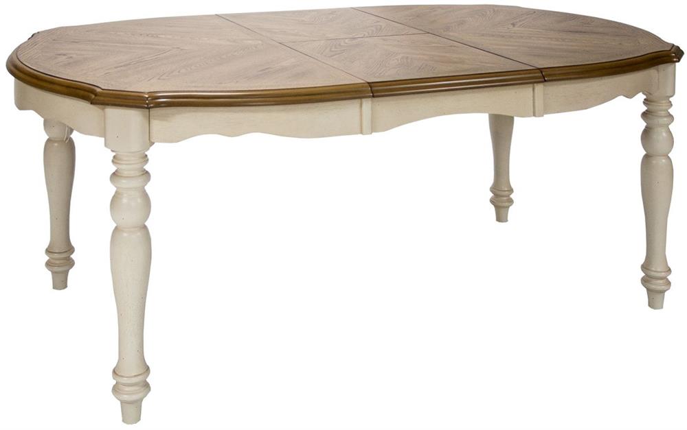 Kitchen Table Lily | size: Length: 106.5cm, Width: 182cm, Height: 76cm | color: Oak | image: 3 | variant: 1017620