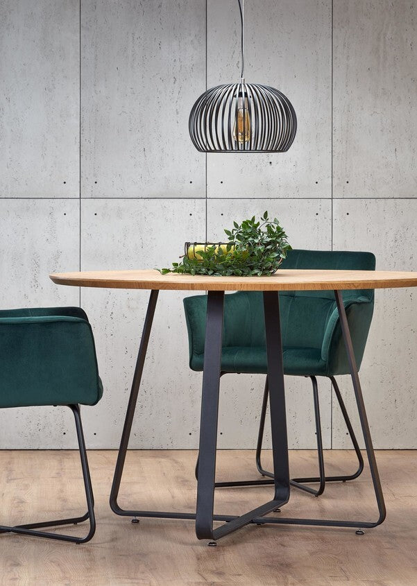Kitchen Table Looper 2 | size: Length: 120cm, Width: 120cm, Height: 78cm, Diameter: 120cm | color: Oak | image: 7 | variant: 1011215