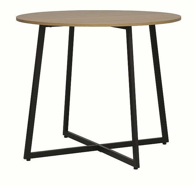 Kitchen Table Luna | size: Length: 90cm, Width: 90cm, Height: 76cm, Diameter: 90cm | color: Oak | image: 0 | variant: 1006622