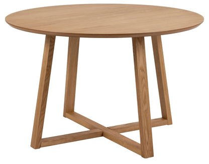 Kitchen Table Malika | size: Length: 120cm, Width: 120cm, Height: 75cm, Diameter: 120cm | color: Beige | image: 0 | variant: 1006480