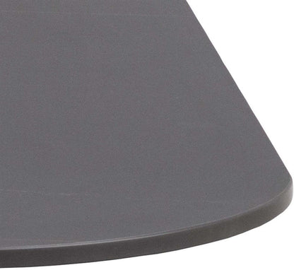 Kitchen Table Malta 1 | size: Length: 90cm, Width: 90cm, Height: 75cm | color: Black | image: 3 | variant: 1016740