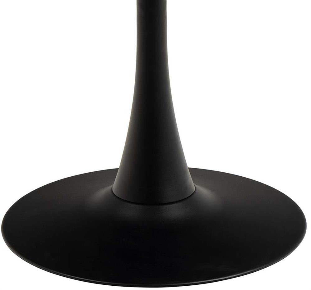 Kitchen Table Malta | size: Length: 90cm, Width: 90cm, Height: 75cm, Diameter: 90cm | color: Black | image: 3 | variant: 1006518