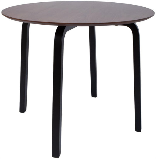 Kitchen Table Mia | size: Length: 90cm, Width: 90cm, Height: 75cm, Diameter: 90cm | color: Brown | image: 1 | variant: 1016767