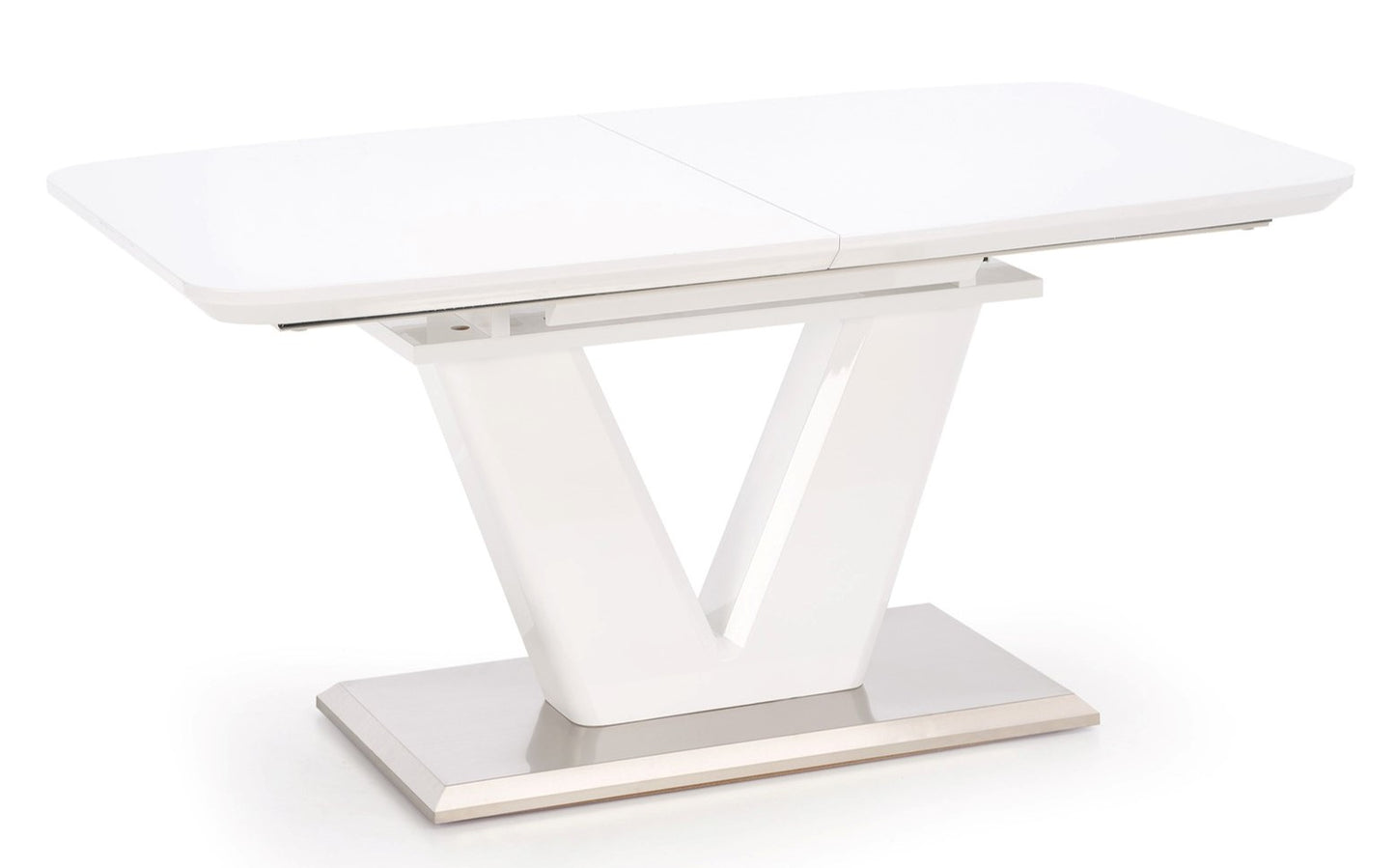 Kitchen Table Mistral | size: Length: 90cm, Width: 220cm, Height: 77cm | color: White | image: 1 | variant: 1011300