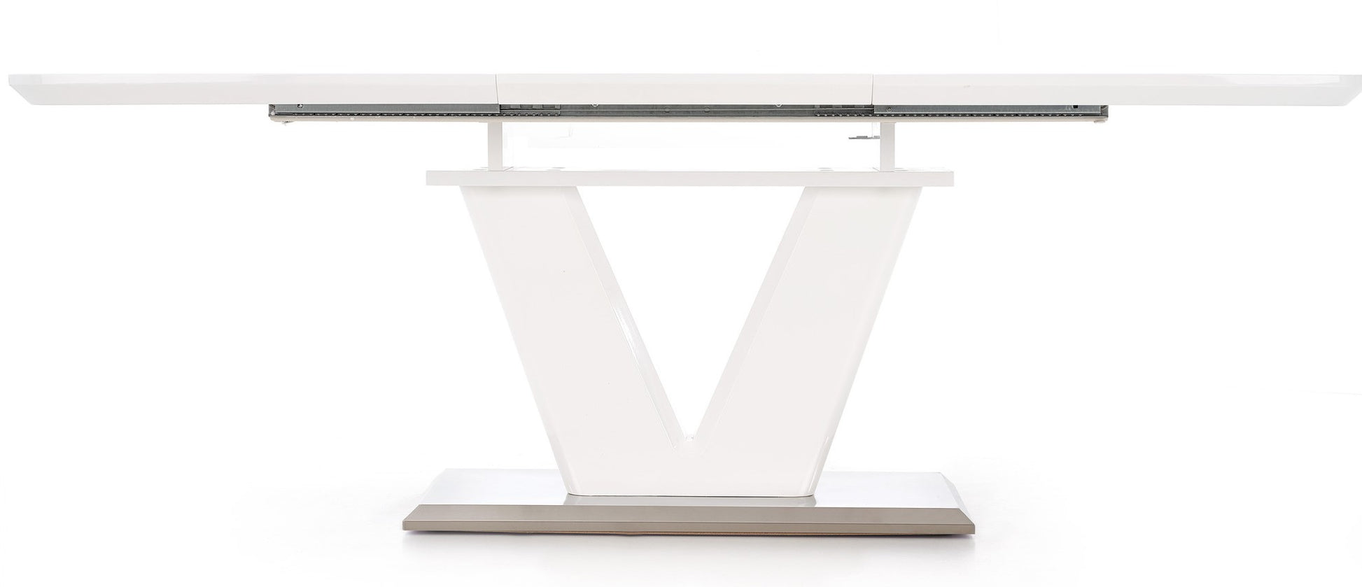 Kitchen Table Mistral | size: Length: 90cm, Width: 220cm, Height: 77cm | color: White | image: 5 | variant: 1011300