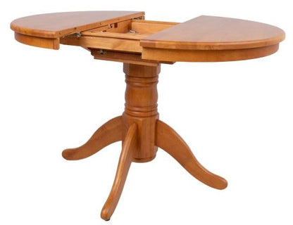 Kitchen Table Mix&Match 1 | size: Length: 90cm, Width: 120cm, Height: 74cm, Diameter: 90cm | color: Oak | image: 8 | variant: 1011995