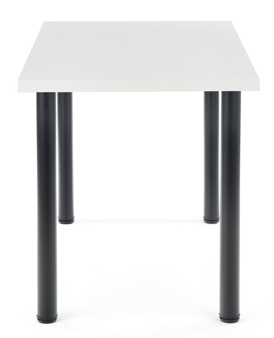 Kitchen Table Modex 2 1 | size: Length: 68cm, Width: 120cm, Height: 75cm | color: White/Black | image: 2 | variant: 1006460