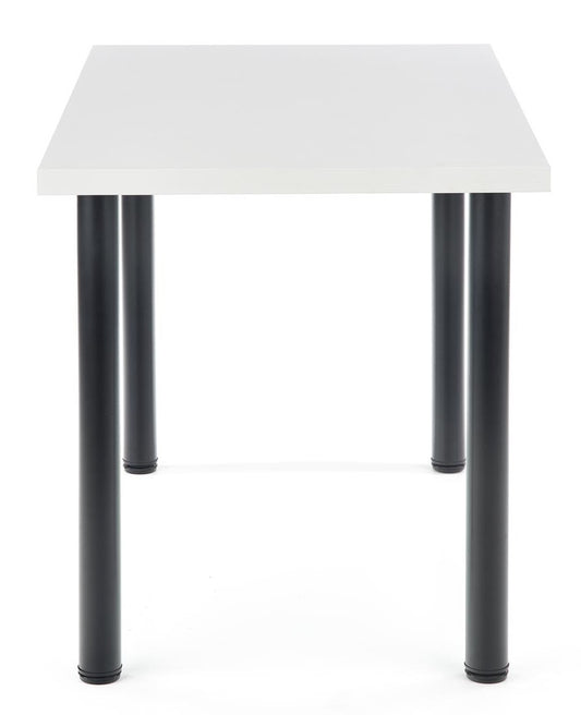 Kitchen Table Modex 2 1 | size: Length: 68cm, Width: 120cm, Height: 75cm | color: White/Black | image: 2 | variant: 1006460
