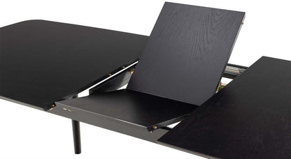 Kitchen Table Montreux | size: Length: 90cm, Width: 219cm, Height: 75cm | color: Black | image: 3 | variant: 1006483