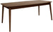 Kitchen Table Montreux | size: Length: 90cm, Width: 219cm, Height: 75cm | color: Brown | image: 1 | variant: 1006484