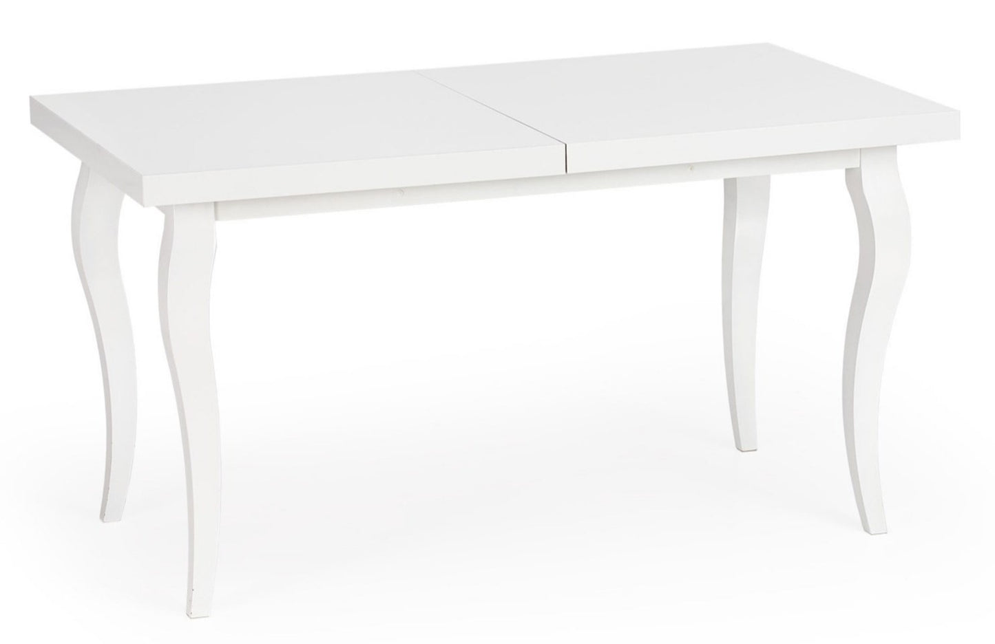 Kitchen Table Mozart 1 | size: Length: 90cm, Width: 240cm, Height: 75cm | color: White | image: 1 | variant: 1011280