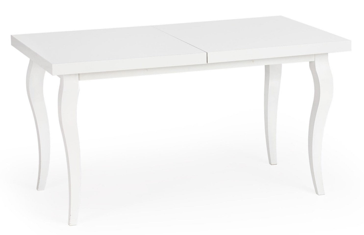 Kitchen Table Mozart 1 | size: Length: 90cm, Width: 240cm, Height: 75cm | color: White | image: 1 | variant: 1011280