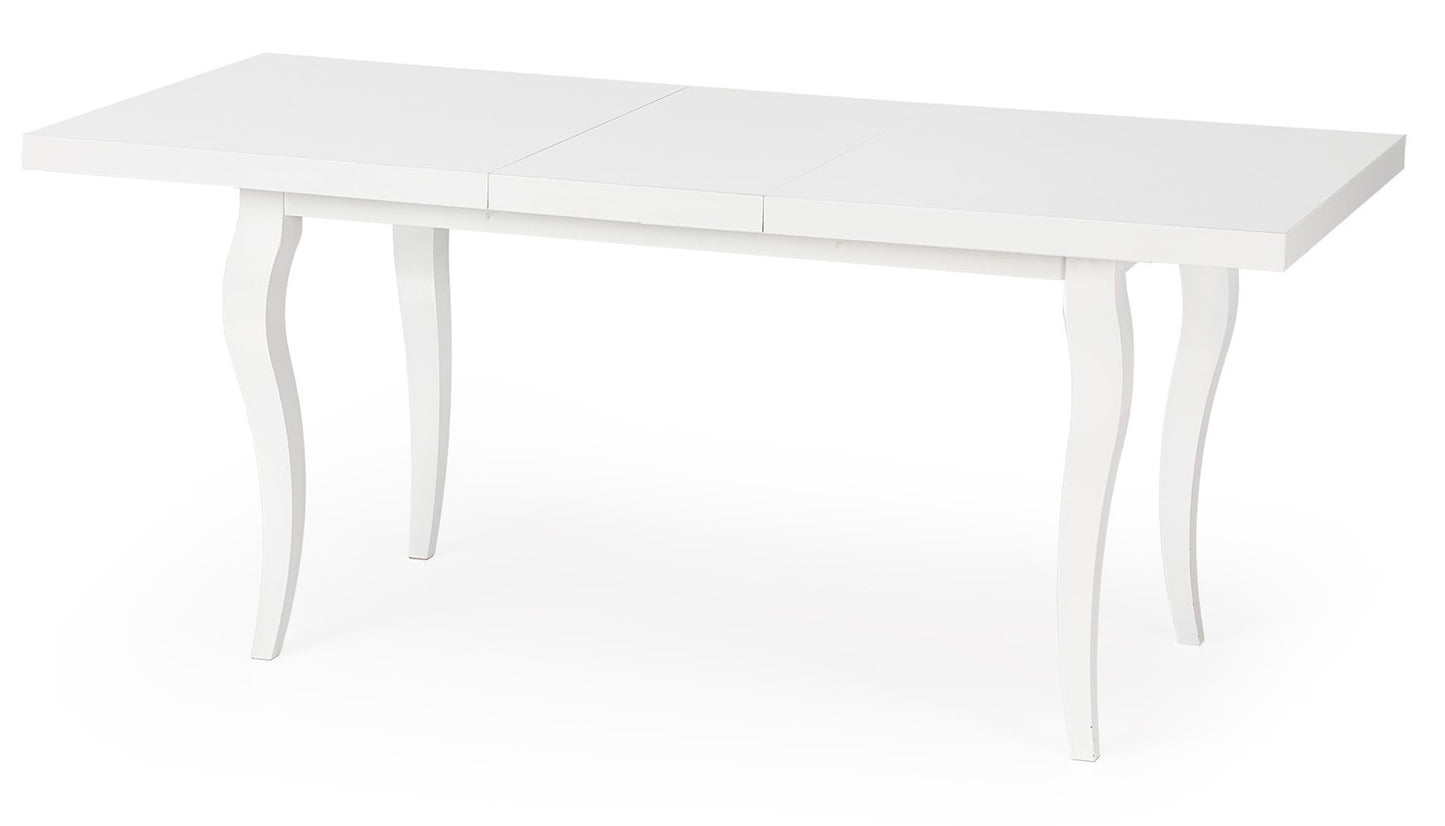 Kitchen Table Mozart 1 | size: Length: 90cm, Width: 240cm, Height: 75cm | color: White | image: 4 | variant: 1011280
