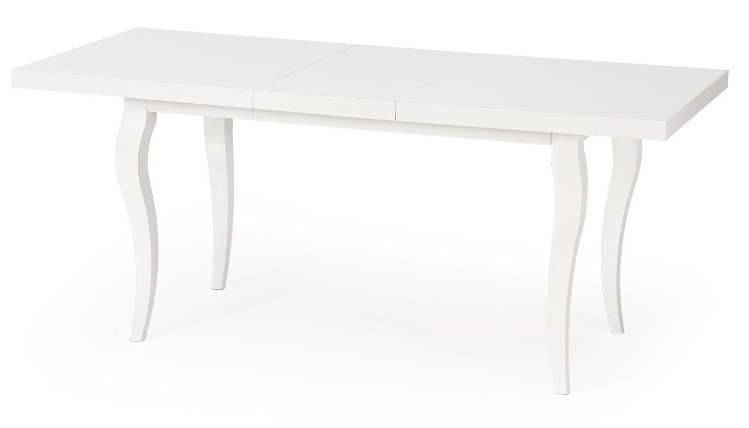 Kitchen Table Mozart 1 | size: Length: 90cm, Width: 240cm, Height: 75cm | color: White | image: 4 | variant: 1011280
