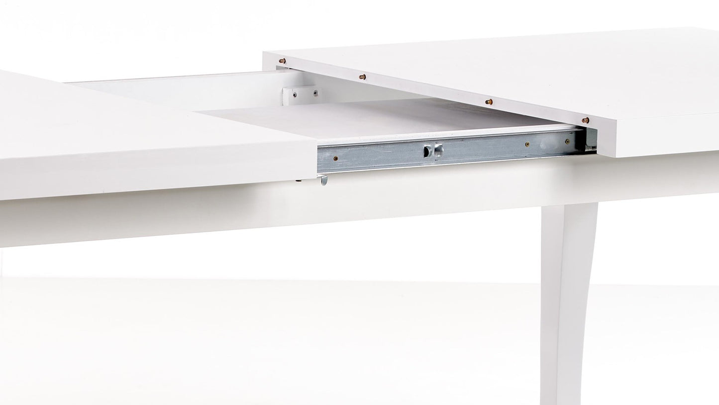 Kitchen Table Mozart 1 | size: Length: 90cm, Width: 240cm, Height: 75cm | color: White | image: 6 | variant: 1011280