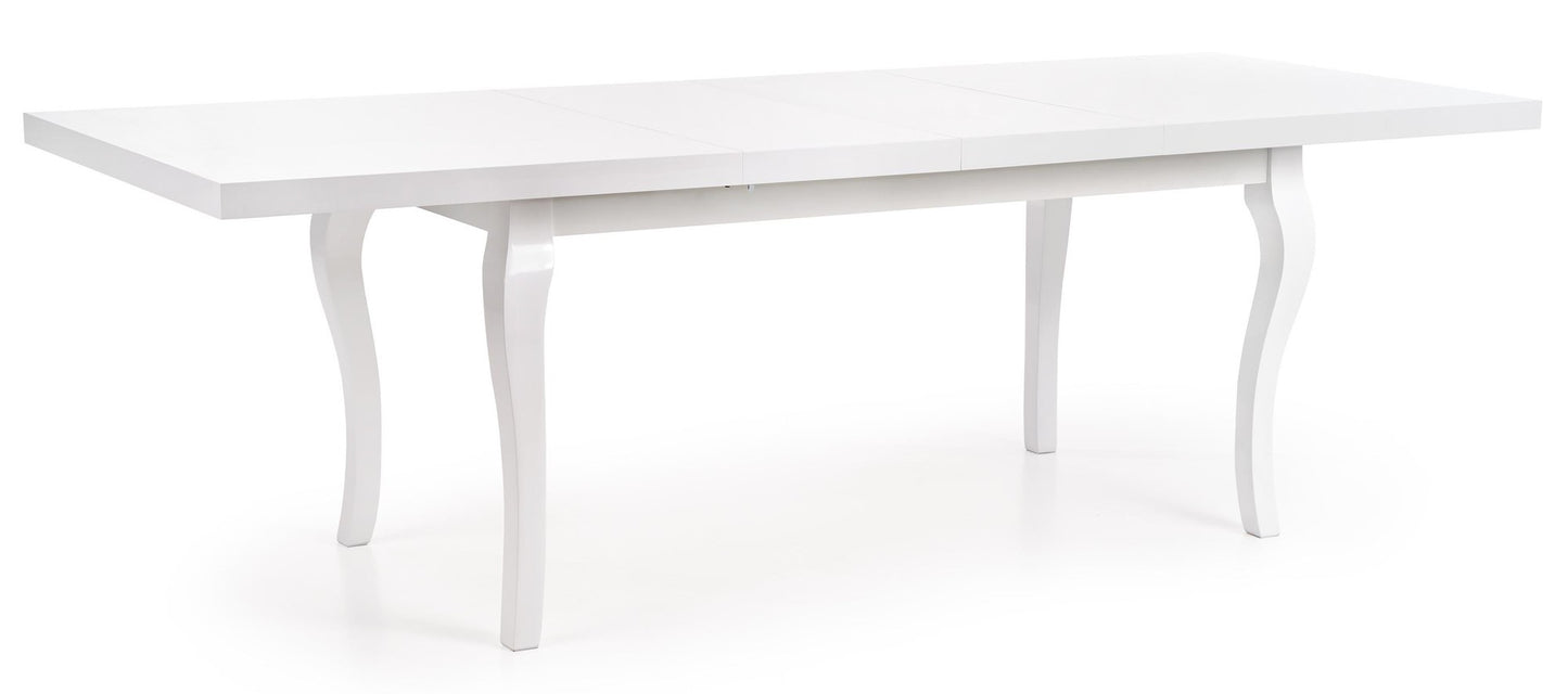 Kitchen Table Mozart 1 | size: Length: 90cm, Width: 240cm, Height: 75cm | color: White | image: 7 | variant: 1011280