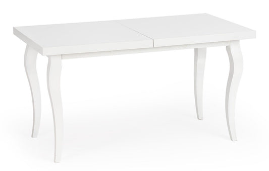 Kitchen Table Mozart | size: Length: 80cm, Width: 180cm, Height: 75cm | color: White | image: 1 | variant: 1011267