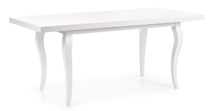 Kitchen Table Mozart | size: Length: 80cm, Width: 180cm, Height: 75cm | color: White | image: 6 | variant: 1011267