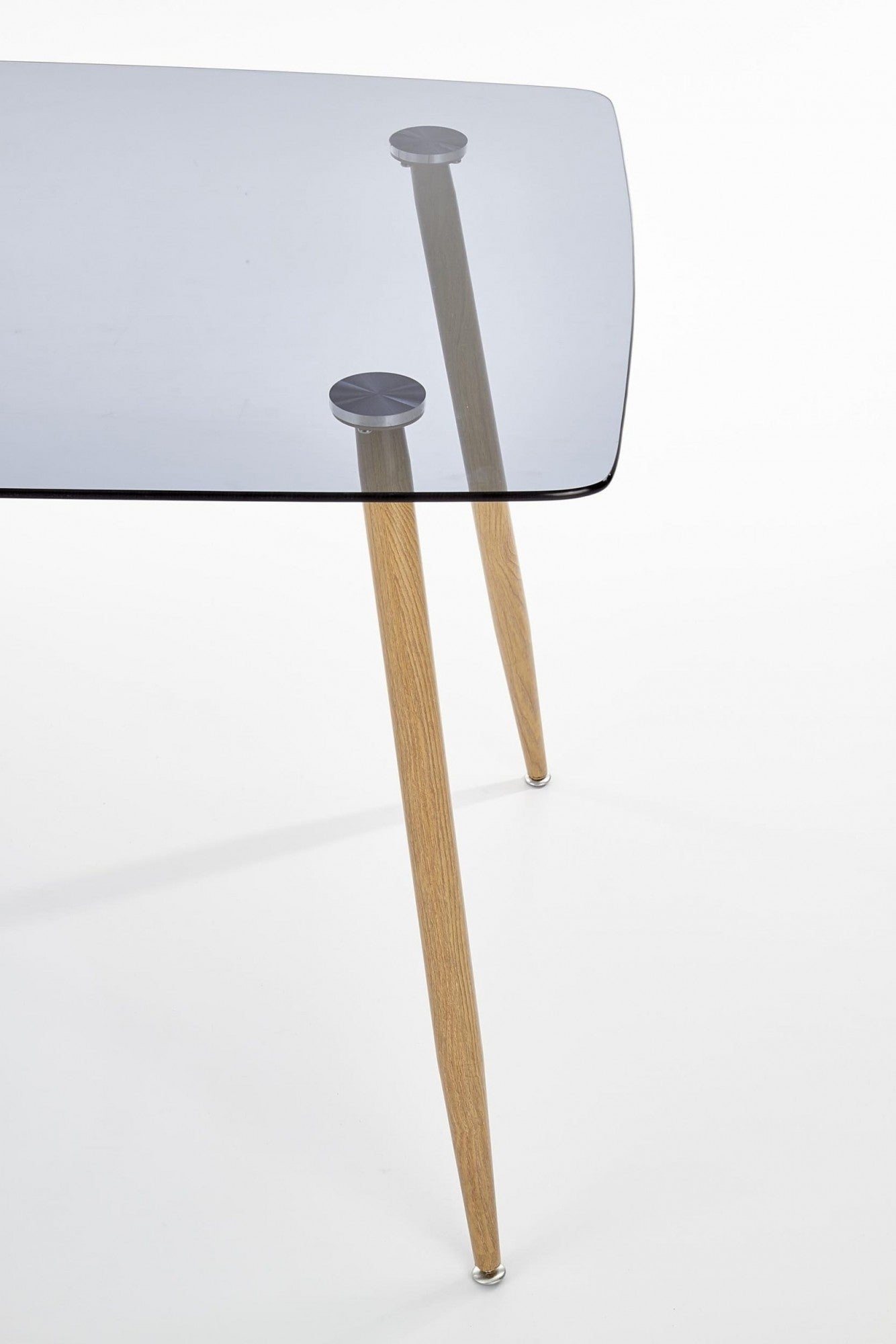 Kitchen Table Next | size: Length: 80cm, Width: 130cm, Height: 75cm | color: Transparent | image: 2 | variant: 1013006