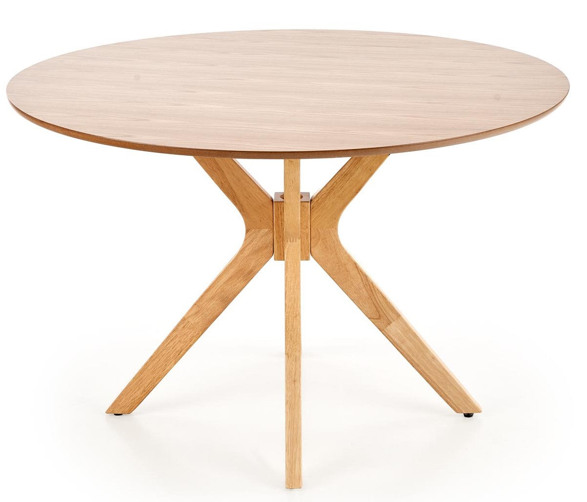 Kitchen Table Nicolas | size: Length: 120cm, Width: 120cm, Height: 77cm, Diameter: 120cm | color: Oak | image: 2 | variant: 1011217