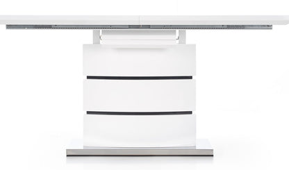 Kitchen Table Nobel | size: Length: 90cm, Width: 200cm, Height: 75cm | color: White | image: 2 | variant: 1011297